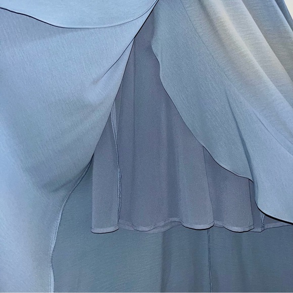 Altar’d State // Springvale Light Blue Flutter Sleeve Maxi Dress - Picture 5 of 10